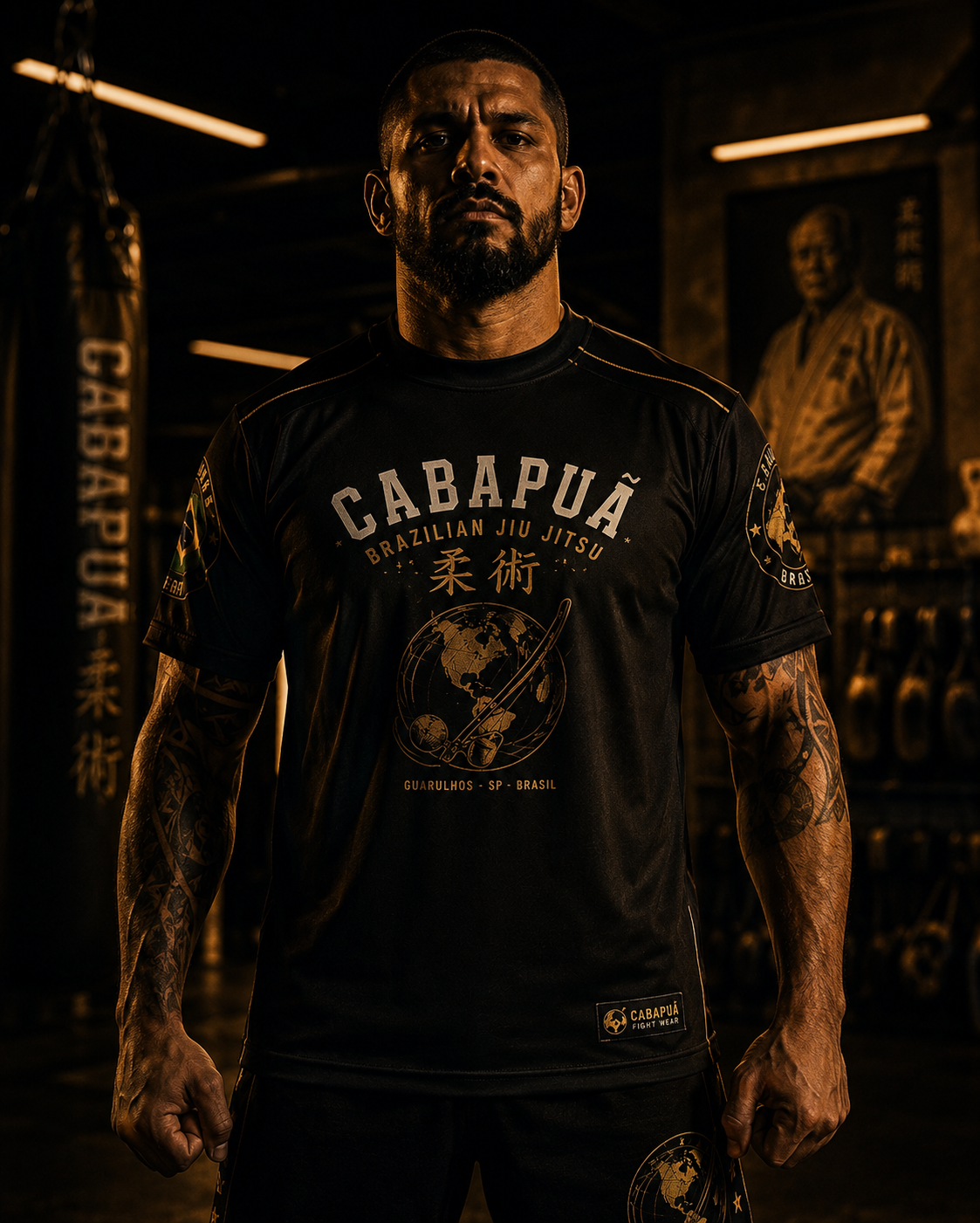 Processo de estamparia Uracan Fight Wear